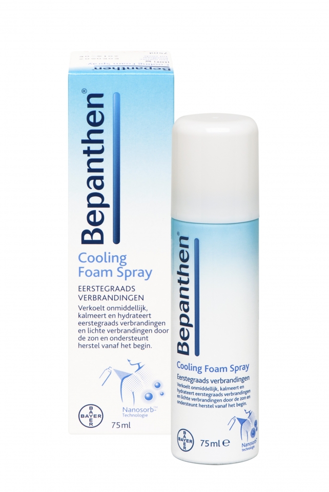 Bepanthen Cooling Foam Spray - Catalogus - Pagina